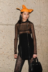 Backstage at Loewe RTW Fall 2019