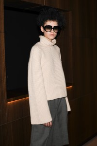 Backstage at Loewe RTW Fall 2019