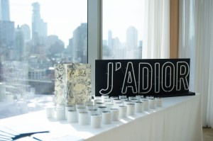 The Women @ Dior launch party was held at the Public Hotel, overlooking lower Manhattan. The French fashion house brought with it a sign that read “J’Adior,” which means, “I love Dior.”