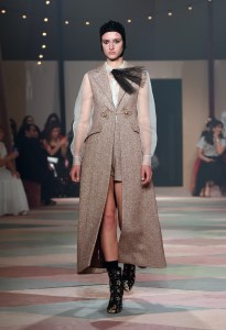 A look designed exclusively for DiorÕs couture show in Dubai