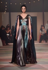 A look designed exclusively for DiorÕs couture show in Dubai