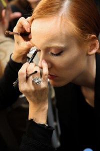 Backstage at Givenchy RTW Fall 2019