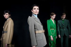 Backstage at Givenchy RTW Fall 2019
