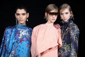 Backstage at Givenchy RTW Fall 2019