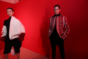Backstage at Haider Ackerman RTW Fall 2019