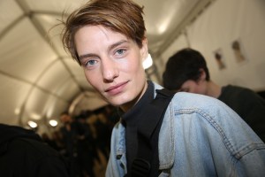 Backstage at Isabel Marant RTW Fall 2019, photographed in Paris on February 28, 2019.