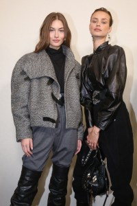 Backstage at Isabel Marant RTW Fall 2019, photographed in Paris on February 28, 2019.