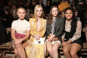 Eliza Scanlen, Elle Fanning, Thomasin McKenzie and Zazie Beetz