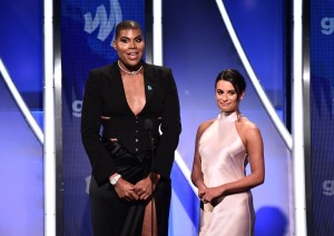 EJ Johnson and Lea Michele