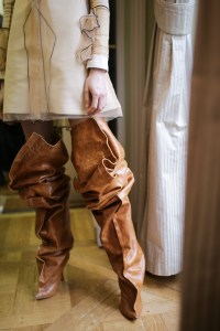 Backstage at Y/Project RTW Fall 2019, photographed in Paris on February 28, 2019.