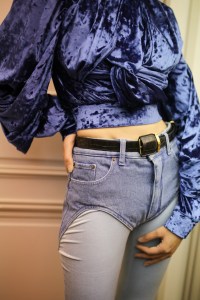 Backstage at Y/Project RTW Fall 2019, photographed in Paris on February 28, 2019.