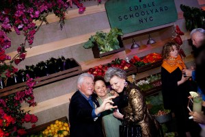 Alice Waters and Bette Midler