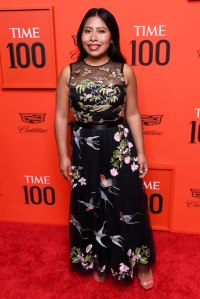 Yalitza Aparicio
Time 100 Gala, Arrivals, Jazz at Lincoln Center, New York, USA - 23 Apr 2019
Wearing Red Valentino, Shoes by Stuart Weitzman