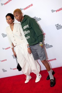 Helen Lasichanh and Pharrell Williams