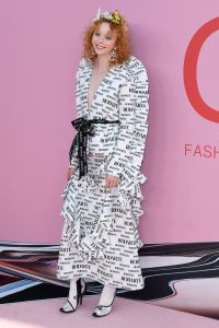 Lily Nova in Rodarte, CFDA Awards 2019