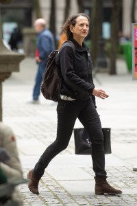 Fleece on the streets. Both men and women are embracing the trend, as seen on the streets of Manhattan.