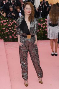 Emma Stone in Louis Vuitton, Met Gala 2019