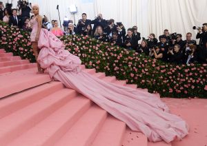 Nicki Minaj in Prabal Gurung, Met Gala 2019.