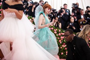 Madelaine Petsch in Jean Paul Gaultier.