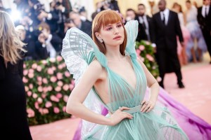Madelaine Petsch in Jean Paul Gaultier.
