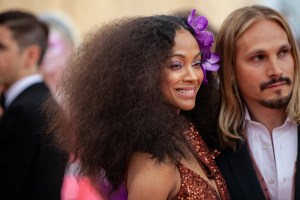 Zoe Saldana in Michael Kors.