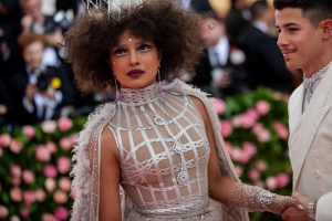 Priyanka Chopra in Dior Haute Couture.