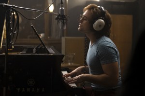 Taron Egerton as Elton John in Rocketman from Paramount Pictures.