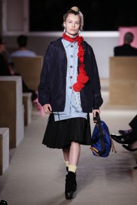 Model on the catwalkPrada Resort 2020 show, Runway, The Piano Factory, New York, USA - 02 May 2019
