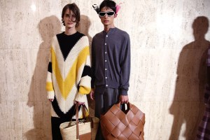 Backstage at Loewe  Men's Spring 2020