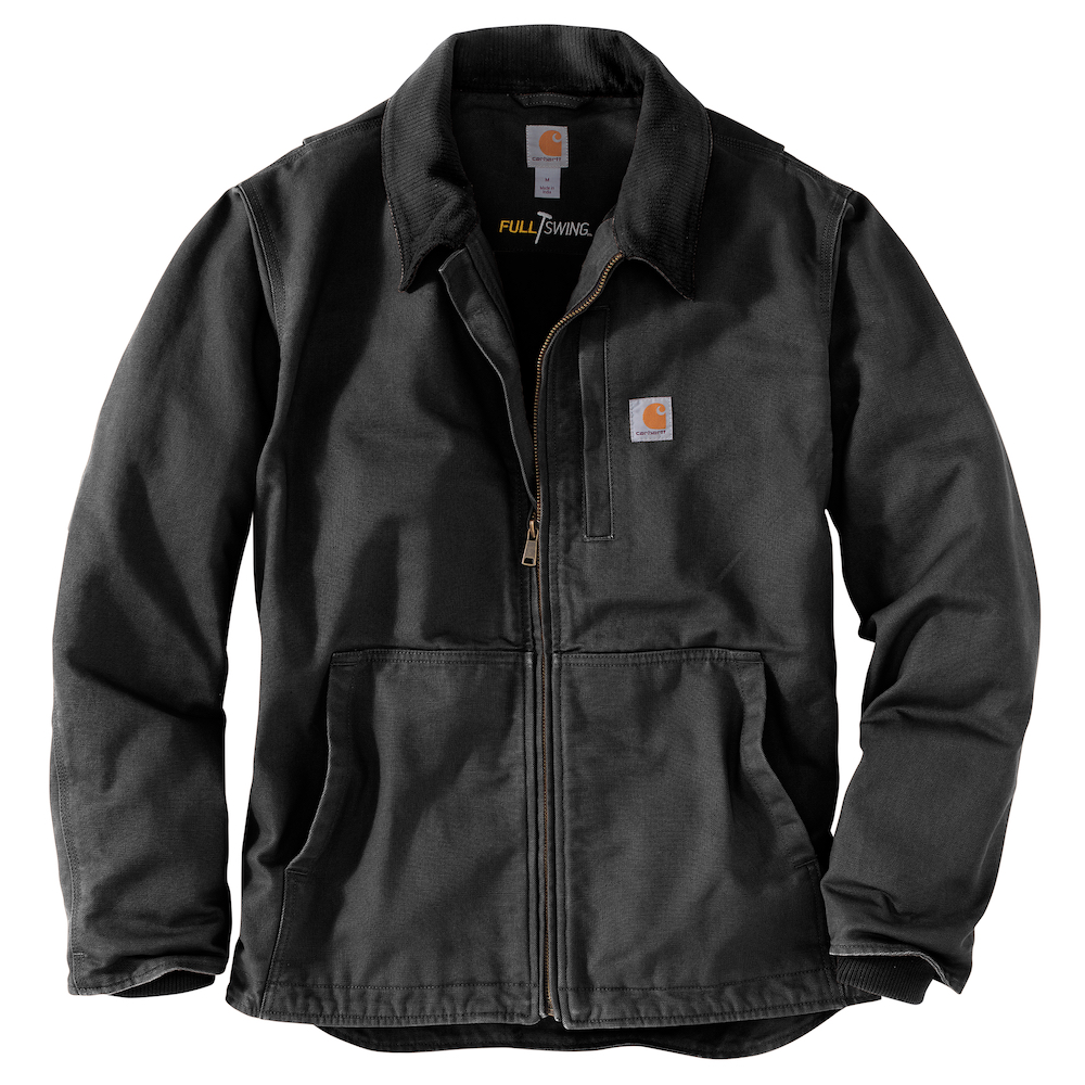 carhartt, chore coat, patent, full swing