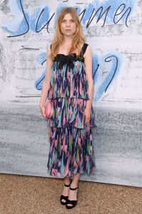 Clemence PoesySerpentine Gallery Summer Party, Kensington Gardens, London, UK - 25 Jun 2019Wearing Chanel Same Outfit as catwalk model *10227110bf