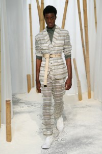 Feng Chen Wang Men's Spring 2020 photographed in London on 10 June 2019