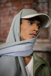 Backstage at Qasimi Men's Spring 2020 photographed in London on 08 June 2019