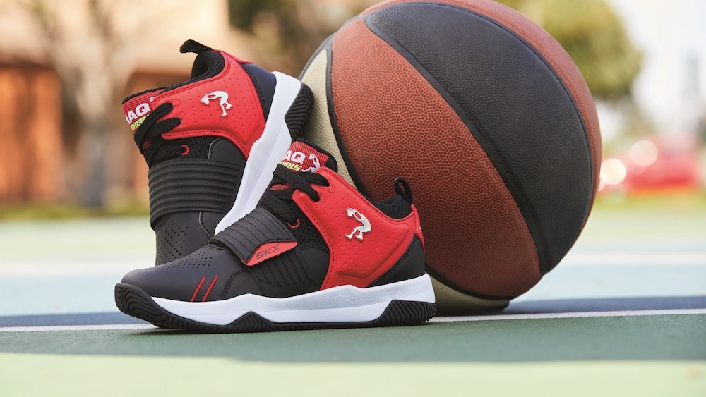 shaq and skechers combine for the brand's first basketball lineup for kids