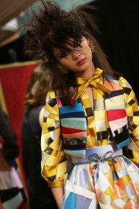 Backstage at Viktor & Rolf Couture Fall 2019
