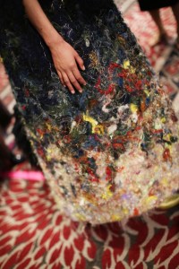 Backstage at Viktor & Rolf Couture Fall 2019