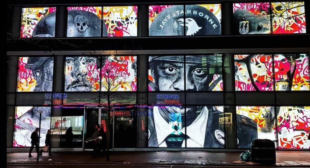A rendering of the Flannels Oxford Street flagship
