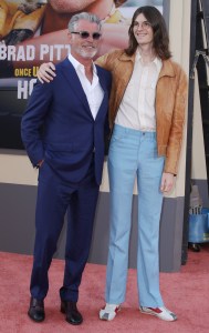 Pierce Brosnan and Dylan Brosnan
'Once Upon a Time in Hollywood' film premiere, Arrivals, TCL Chinese Theatre, Los Angeles, USA - 22 Jul 2019