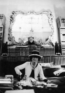 COCO CHANELCOCO CHANEL AT HER PRIVATE APARTMENT, FRANCE - 1964