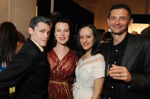 Ruben Toledo, Debi Mazar, Isabel Toledo and Gabriele Corcos attend the Gordon Parks Foundation's 2013 gala.