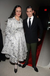 Isabel Toledo and Ruben Toledo attend Chanel's Rouge Allure Satin Lip Colour launch at Lever House, 2006.