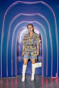 A street style look from Yo'Hood.