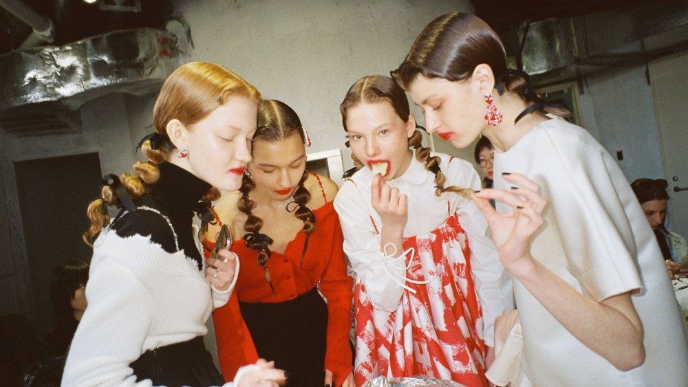 Shushu/Tong Fall 2019 runway show backstage
