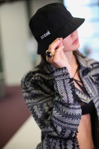 Backstage at Koché RTW Spring 2020