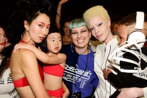 Backstage at Chromat RTW Spring 2020