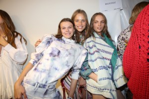 Backstage at Isabel Marant RTW Spring 2020