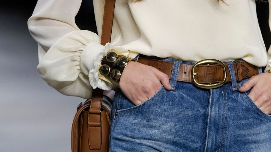Celine denim. During a time when France continues to see social and economic inequality protests and a global recession looms, The New York Times fashion critic Vanessa Friedman questions why one buzzed-about designer at Paris Fashion Week is banking on designer denim.