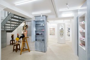Inside the Dover Street Parfums Market in Paris.