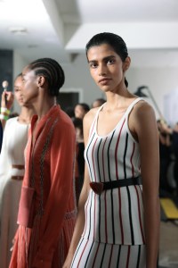 Backstage at Gabriela Hearst RTW Spring 2020