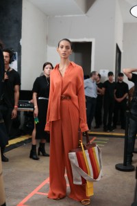 Backstage at Gabriela Hearst RTW Spring 2020